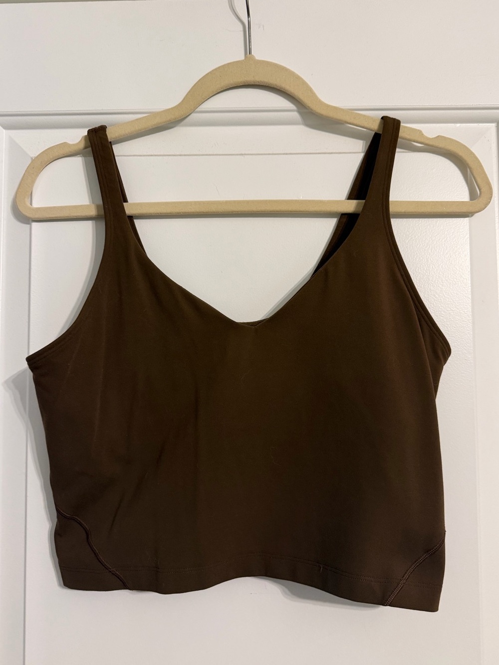 Lululemon Brown Women's Tank Top | size 10 | chocolate brown color